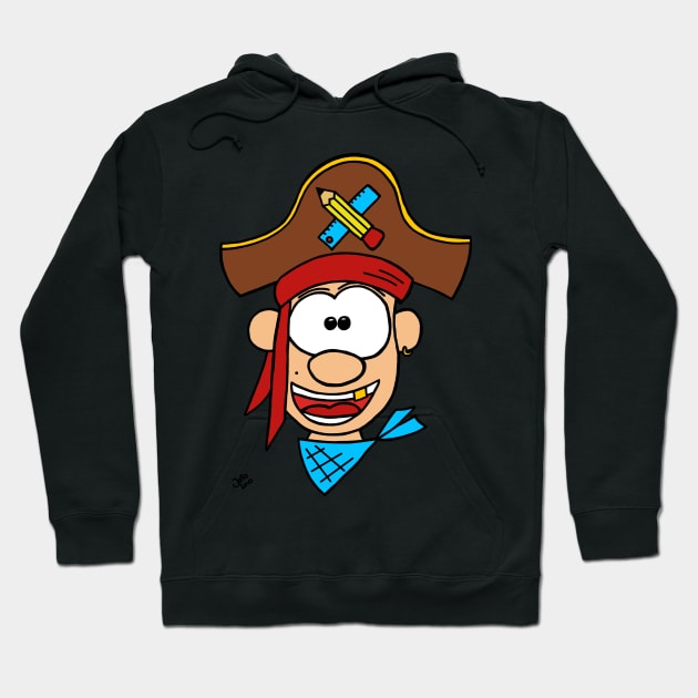 A school pirate Hoodie by JatoLino